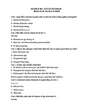 ĐỀ KIỂM TRA GIỮA KỲ MÔN PLĐC NĂM 2024 | Đại học Quốc Tế Hồng Bàng