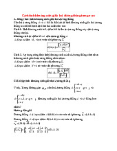 Cách tính khoảng cách giữa hai đường thẳng | Chuyên đề Toán 12