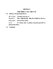 Thông tin chi tiết về cảng CHÙA VẼ - Cảng Hải Phòng JSC