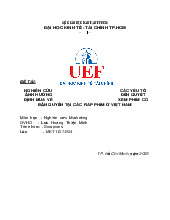 Đề cương môn maketing cơ bản - trường đại học kinh tế- tài chính Hồ chí minh