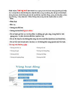 Các khái niệm - Địa lý vận tải thuỷ  | Trường Đại học Giao thông Vận Tải