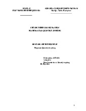 Đề cương chi tiết học phần nhập môn: Quản trị văn phòng | Học viện Hành chính Quốc gia