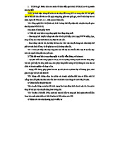 ÔN TẬP CUỐI KÌ QTKDQT: Phân Tích Tác Động và Nhân Tố Thúc Đẩy TCH