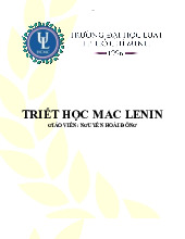 Bộ câu hỏi nhận định đúng sai - Triết học Mac - Lenin