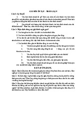 Câu hỏi ôn tập Văn hóa kinh doanh | Đại học Kinh tế kỹ thuật công nghiệp