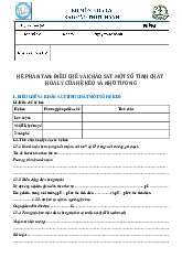 Tính Chất Hệ Keo và Nhũ Tương | Báo cáo Thực Hành Hóa Lý Dược