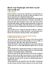 Mỹ học là gì? Nguồn gốc hình thành và phát triển của Mỹ Học