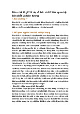 Bản chất là gì? Ví dụ về bản chất? Mối quan hệ bản chất và hiện tượng