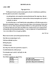 Đề ôn hè Tiếng Việt 2 lên 3 - Đề 5