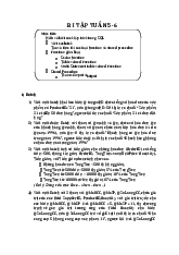 Bài tập tuần 5-6 Cơ sở dữ liệu | Cơ sở dữ liệu | Trường Đại học Công nghiệp TP.HCM