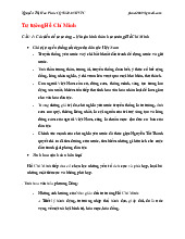 Đề cương môn Tư tưởng Hồ chí minh - trường đại học kinh tế- tài chính thành phố Hồ chí minh.