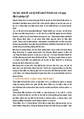 Vợ bỏ nhà đi xử lý thế nào? Hành xử và quy định pháp lý?