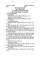 Kế hoạch bài dạy môn: Tiếng Việt Chủ điểm: Vào năm học mới - Bài 1: chiếc nhãn vở đặc biệt | Giáo án môn Tiếng Việt lớp 3