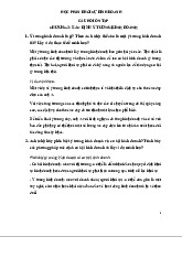 Ôn Tập Chương 3: Ý Tưởng và Cơ Hội Kinh Doanh | Câu hỏi ôn tập Khởi Sự Kinh Doanh