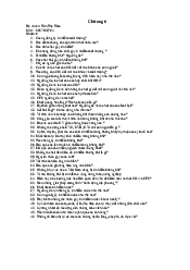 Trả lời câu hỏi chương 6 môn Con người và môi trường | Trường Đại học Mở Thành phố Hồ Chí Minh