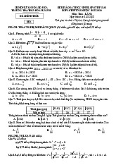 Đề khảo sát Toán vào lớp 10 năm 2025 – 2026 lần 4 trường Hoằng Sơn 1 – Thanh Hóa