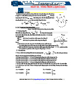 Nguyên Lý Vòng Tròn Lượng Giác - ĐĐ-03 Học Tập Thực Hành