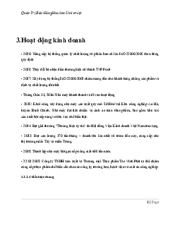 Đề cương Quản trị bán hàng