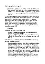 Nghiệp vụ thị trường mở - Tài chính ngân hàng | Đại học Công nghiệp Thực phẩm Thành phố HCM
