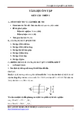 Giải bài tập Kết cấu thép 1 - Kết cấu xây dựng | Đại học Kiến trúc Hà Nội