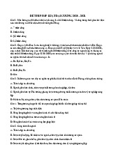 Đề cương môn pháp luật đại cương- Trường Đại học bách khoa - Đại học đà nẵng.