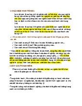 CHI TIẾT KINH TẾ HỌC VÀ KHÁI NIỆM CƠ BẢN - CHƯƠNG 1