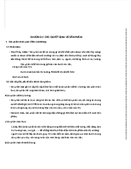 Chương 7: các quyết định về sản phẩm