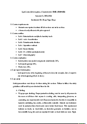 Lab Introduction - Chemistry Laboratory | Trường Đại học Quốc tế, Đại học Quốc gia Thành phố HCM