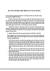 Bài tập tự học | Pháp luật đại cương | Học viện Báo chí và Tuyên truyền