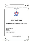 Thiết kế sàn sườn toàn khối có bản loại dầm | Báo cáo bài tập lớn số 1 môn Kết cấu bê tông Trường đại học sư phạm kỹ thuật TP. Hồ Chí Minh