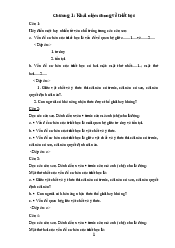 Bài tập Chương 1 Triết học Mác - Lênin | Trường Đại học Công nghệ, Đại học Quốc gia Hà Nội