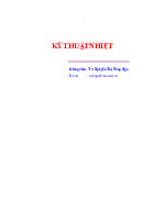 Chương 3 Các chu trình nhiệt động ver 2 | Toán Cao Cấp | Trường Đại học Thủy Lợi