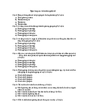 Ngân hàng câu hỏi ôn tập môn Cơ sở đo lường điện tử | Học viện Công Nghệ Bưu Chính Viễn Thông