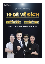 Top 10 đề về đích - Cơ sở Vật lí | Đại học Sư Phạm Hà Nội