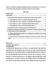 Phân tích nội dung đổi mới quan niệm của Đảng Cộng sản Việt Nam về về con đường đi lên chủ nghĩa xã hội | Môn Chủ nghĩa xã hội khoa học - Đại học Sư phạm Kỹ thuật Nam Định