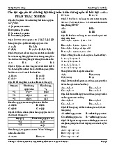 Đề cương môn Hóa học đại cương– khoa học  Trường Đại học bách khoa - Đại học đà nẵng.