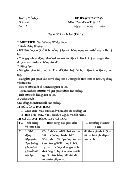 Giáo án Đạo đức 2 sách Cánh diều (Cả năm) | Bài 6