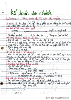 Ôn tâp kế toán tài chính