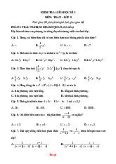 Đề Thi Giữa Học Kỳ 1 Toán 8 Chân Trời Sáng Tạo Có Đáp Án Ma Trận Đặc Tả