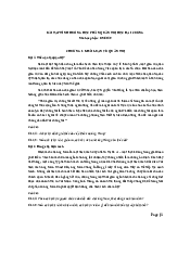 Ôn tập Quản trị học đại cương | Đại học Bách Khoa Hà Nội