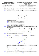 Đề giao lưu HSG Toán 12 năm 2024 – 2025 trường THPT Quảng Xương 1 – Thanh Hóa