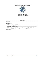 Lý thuyết logic | Trường Đại học Luật, Đại học Quốc gia Hà Nội