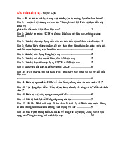 Câu hỏi liên hệ thực tiễn  môn Tư tưởng Hồ Chí Minh –Trường Đại học Hoa Sen