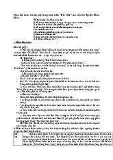 Chín Câu Đầu Đất Nước - Lecture Notes, Phân Tích Thơ Nguyễn Khoa Điềm