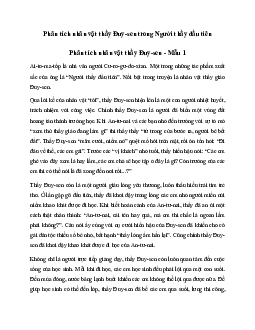 Văn mẫu lớp 7: Phân tích đặc điểm nhân vật thầy Đuy-sen trong Người thầy đầu tiên | Kết nối tri thức