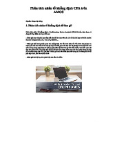 Phân tích Nhân Tố Khẳng Định CFA Bằng AMOS - Hướng Dẫn Chi Tiết