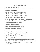 Đề ôn tập kinh tế vĩ mô | Đại học Thương Mại