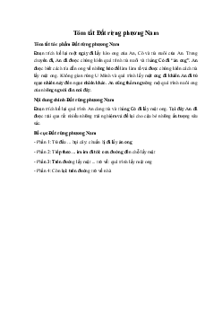 Tóm tắt Đất rừng phương Nam Ngữ Văn 10 sách Chân Trời Sáng Tạo