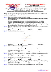 Bộ đề khảo sát chất lượng tháng 2 Toán 11 có đáp án và lời giải