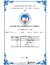 Nhu cầu mua sắm thời trang quần áo Coolmate của nam giới trên địa bàn Hà Nội | Bài tập nhóm môn Nghiên cứu khoa học